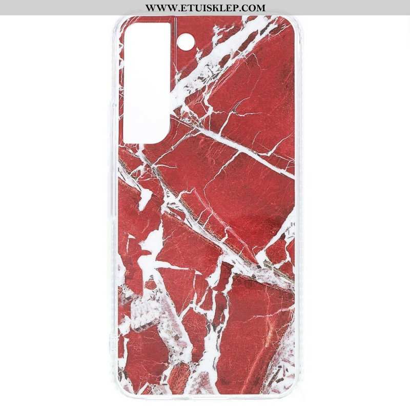 Etui do Samsung Galaxy S22 5G Błyszczący Marmur